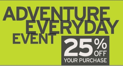 Coupon for: Eddie Bauer, Adventure everyday event