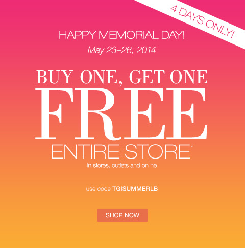 Coupon for: Lane Bryant, Happy Memorial Day