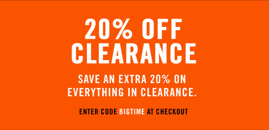Coupon for: Nike, Clearance 20% off ...