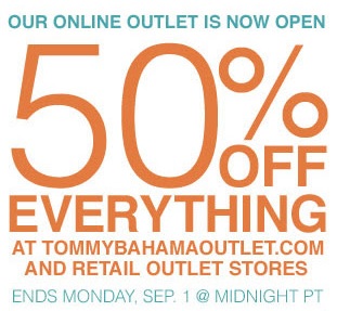 tommy bahama outlet coupon