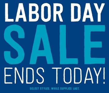 Coupon for: Crazy 8, Labor Day SALE