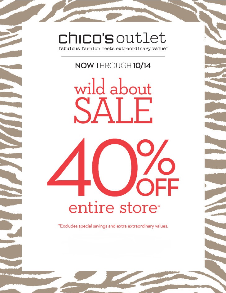 Coupon for: Chico's Outlets, Sale Event