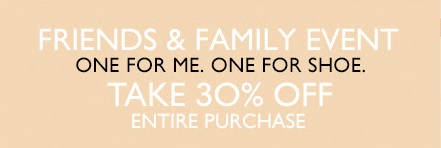 Coupon for: Nine West, Friends & Family event ...