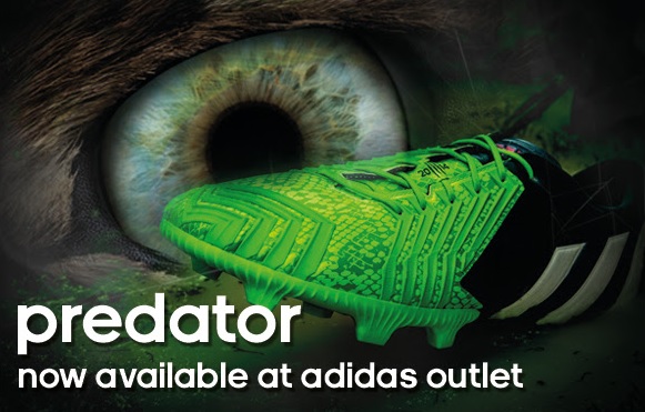 Coupon for: adidas outlet stores, predator collection