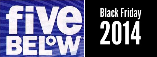 Coupon for: Five Below, Black Friday 2014 Ad ...