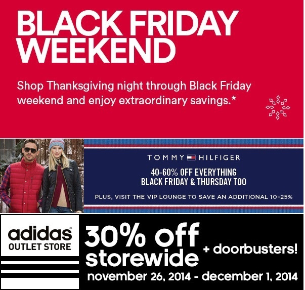 Coupon for: Premium Outlets, Black Friday 2014 ...