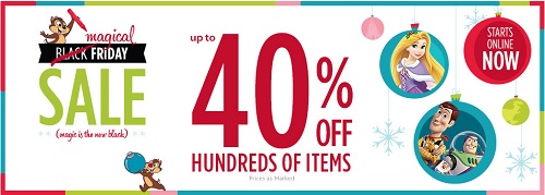 Coupon for: Disney Stores, Magical Friday Sale ...