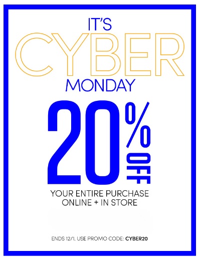 Coupon for: Athleta, It's Cyber Monday ...