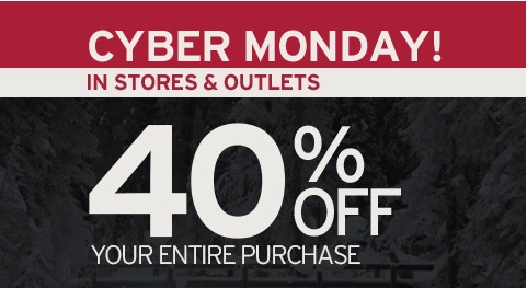 Coupon for: Eddie Bauer, Cyber Monday Savings ...