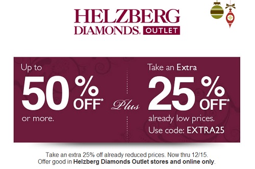 Coupon for: Helzberg Diamonds Outlet, Save big ...