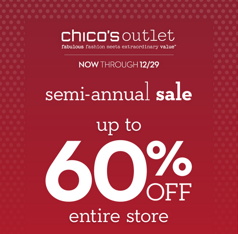 Coupon for: Chico's Outlets, The Semi-Annual Sale ...