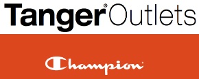 Coupon for: Tanger Outlets, Champion Stores, Up to 40% off