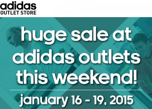 Coupon for: adidas outlet stores, huge SALE