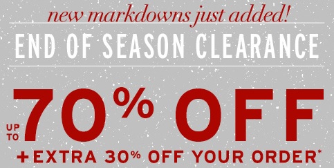 Coupon for: G.H. Bass & Co., End of Season Clearance