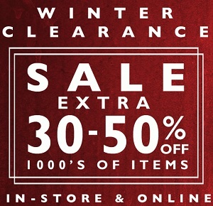 Coupon for: Tilly's, Winter Clearance