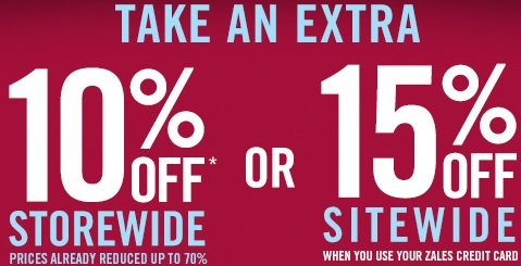 Coupon for: Zales Outlet, Up to 15% off retail prices