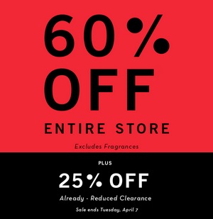 Coupon for: Perry Ellis Outlet Stores, Spring Sale