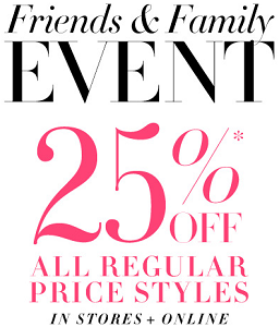 Coupon for: BCBGMAXAZRIA, Friends & Family Event