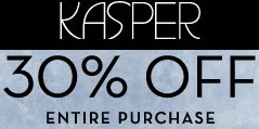 Coupon for: Kasper Outlet Stores, Discount on entire purchase