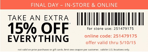 Coupon for: Payless ShoeSource, Happy Mother's Day