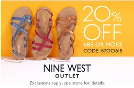 Coupon for: Nine West Outlet Stores at Tanger Outlets, Sale coupon