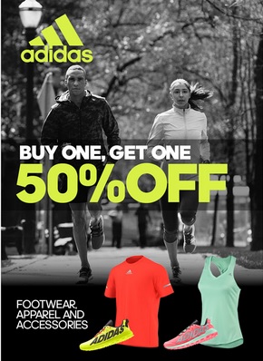 Coupon for: adidas Outlet Stores, Buy one, get one ...