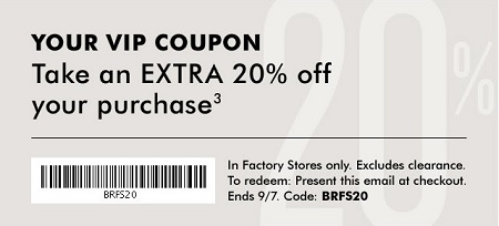 Coupon for: Banana Republic Factory Store, Stop - you are about to miss 50-70% off entire store!