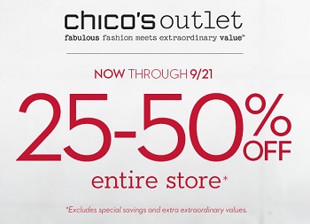 Coupon for: Chico's Outlets, Find everything you need for Fall ...