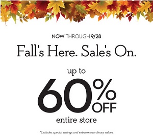 Coupon for: Fall Favorites on sale at Chico's Outlets