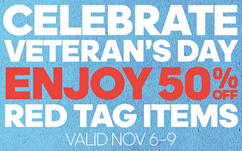 Coupon for: Celebrate Veteran's Day and save at adidas Outlet Stores ...