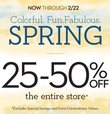 Coupon for: Save big at Chico's outlet locations