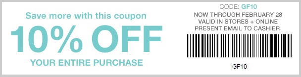 Coupon for: Save money with printable coupon at Gap Factory