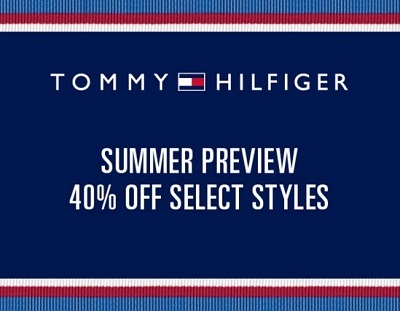 Coupon for: Summer preview 2016 at Tommy Hilfiger