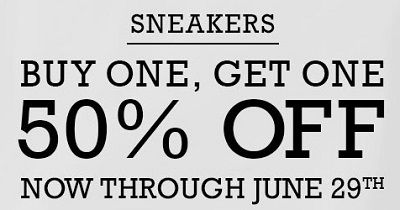 Coupon for: BOGO Sale at Converse Factory