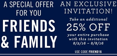 Coupon for: Exclusive savings at Nautica Factory