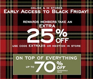 Coupon for: Enjoy Early Access to Black Friday at G.H. Bass & Co. Factory Outlet Stores