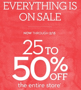 Coupon for: U.S. Chico's Outlets Deal: Everything is on sale