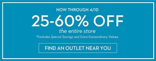 Coupon for: Spring sale is going on at U.S. Chico's Outlets