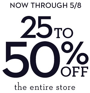 Coupon for: Chico's Outlets: This is it for up to 50% off