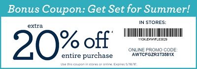 Coupon for: U.S. Gymboree Deal: Get ready for the Summer