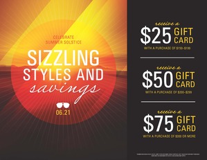 Coupon for: Solstice, Sizzling Styles & Savings