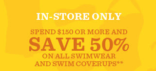 Coupon for: Tommy Bahama, swimwear up to 50% off