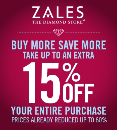 Coupon for: Zales, Buy more, save more